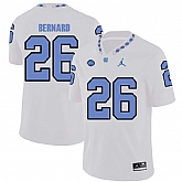 North Carolina Tar Heels 26 Giovani Bernard White College Football Jersey Dzhi,baseball caps,new era cap wholesale,wholesale hats